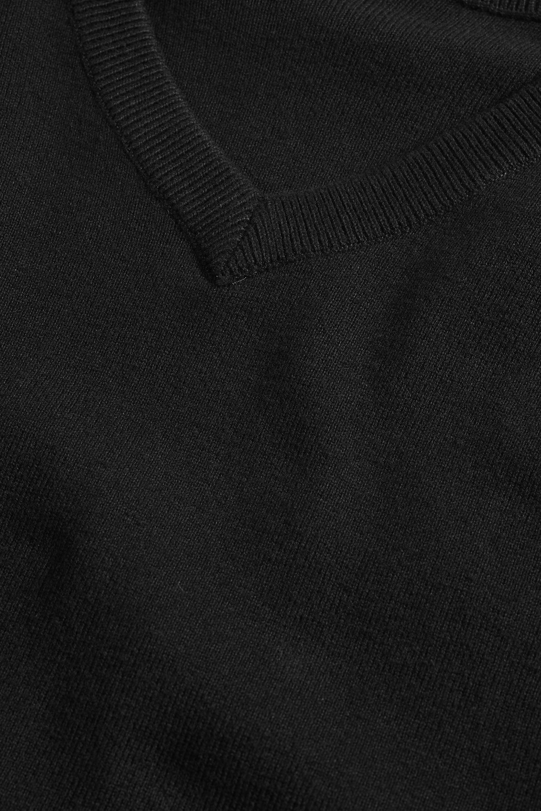 Black v neck school jumper tesco hotsell