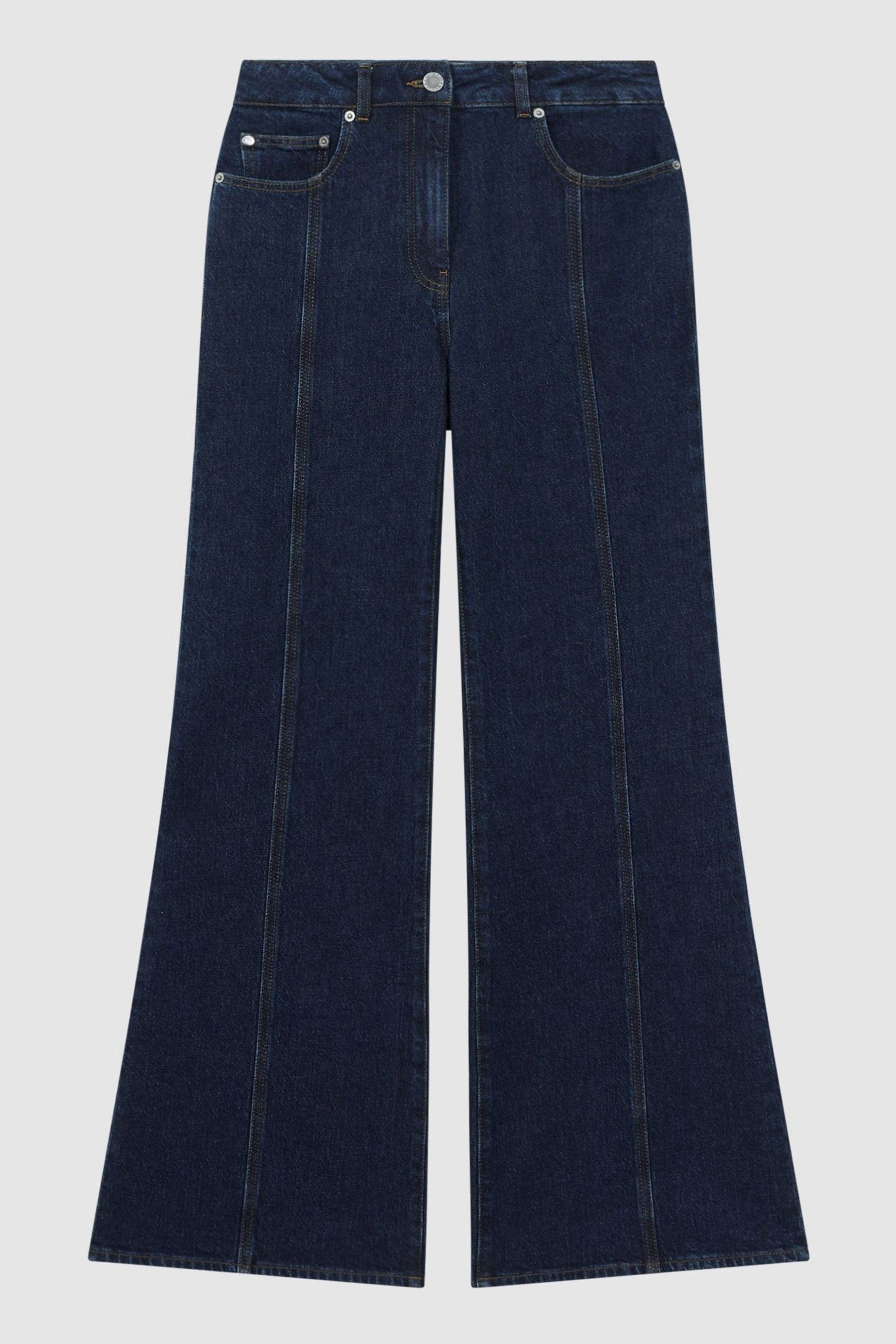 Petite flare leg jeans online
