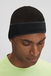 Reiss Black Nia Castore Headband - Image 2 of 4