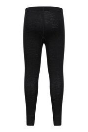 Mountain Warehouse Black Kids Merino II Thermal Joggers - Image 2 of 5