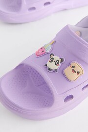 Purple Character Badge Clogs - Image 8 of 9