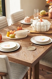 Orange Pumpkins Gravy Boat and Condiments Table Centre Piece Set - Image 3 of 7