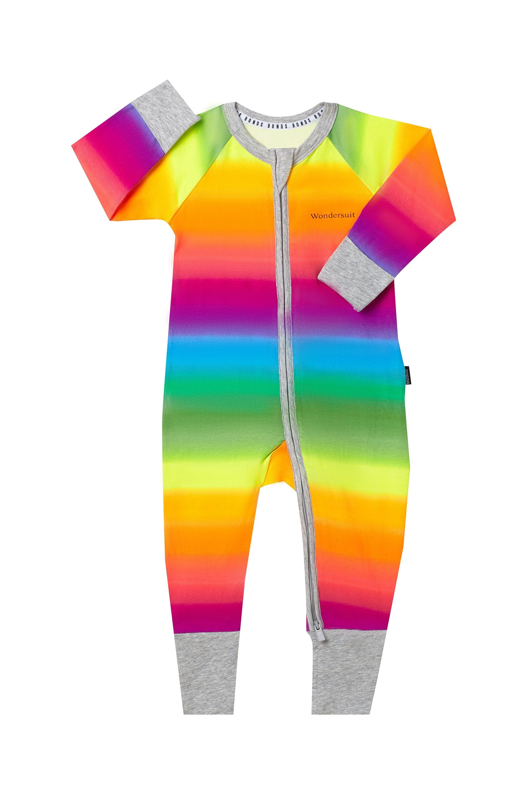 Buy Bonds Pink Stripe Zip Sleepsuit from the Next UK online shop