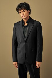 Black Stripe Suit: Jacket - Image 1 of 10