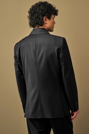 Black Stripe Suit: Jacket - Image 3 of 10