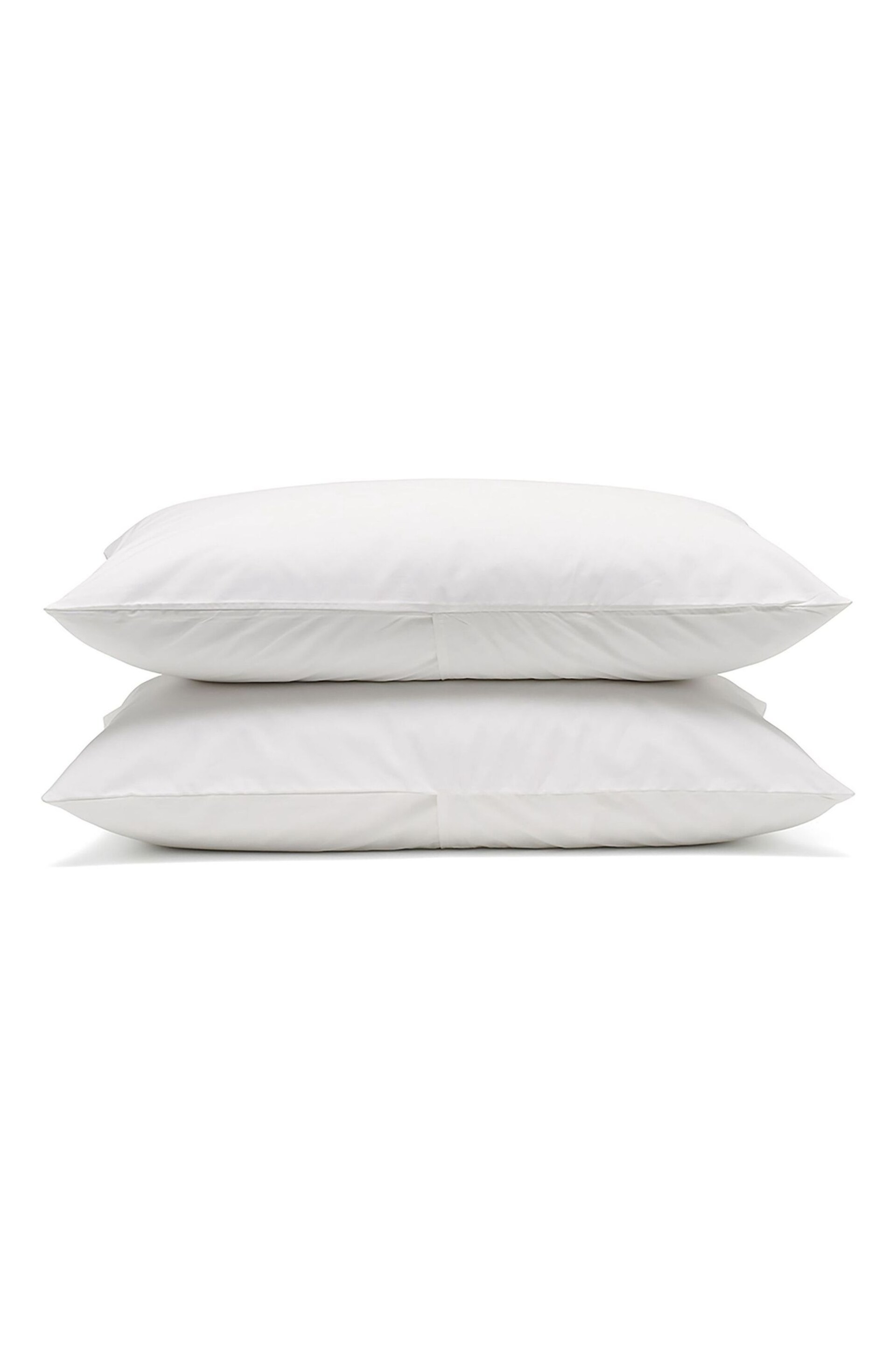 Bedfolk White Classic Cotton Pillowcases - Image 4 of 5