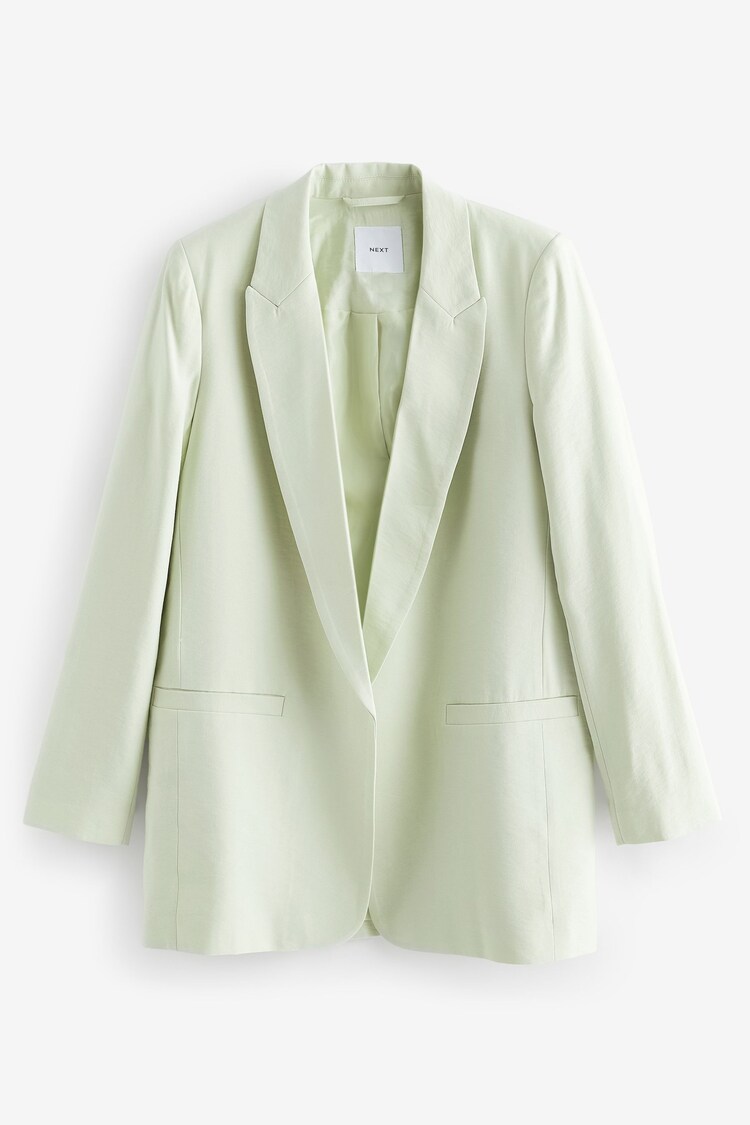 Mint Green Relaxed Blazer - Image 5 of 6