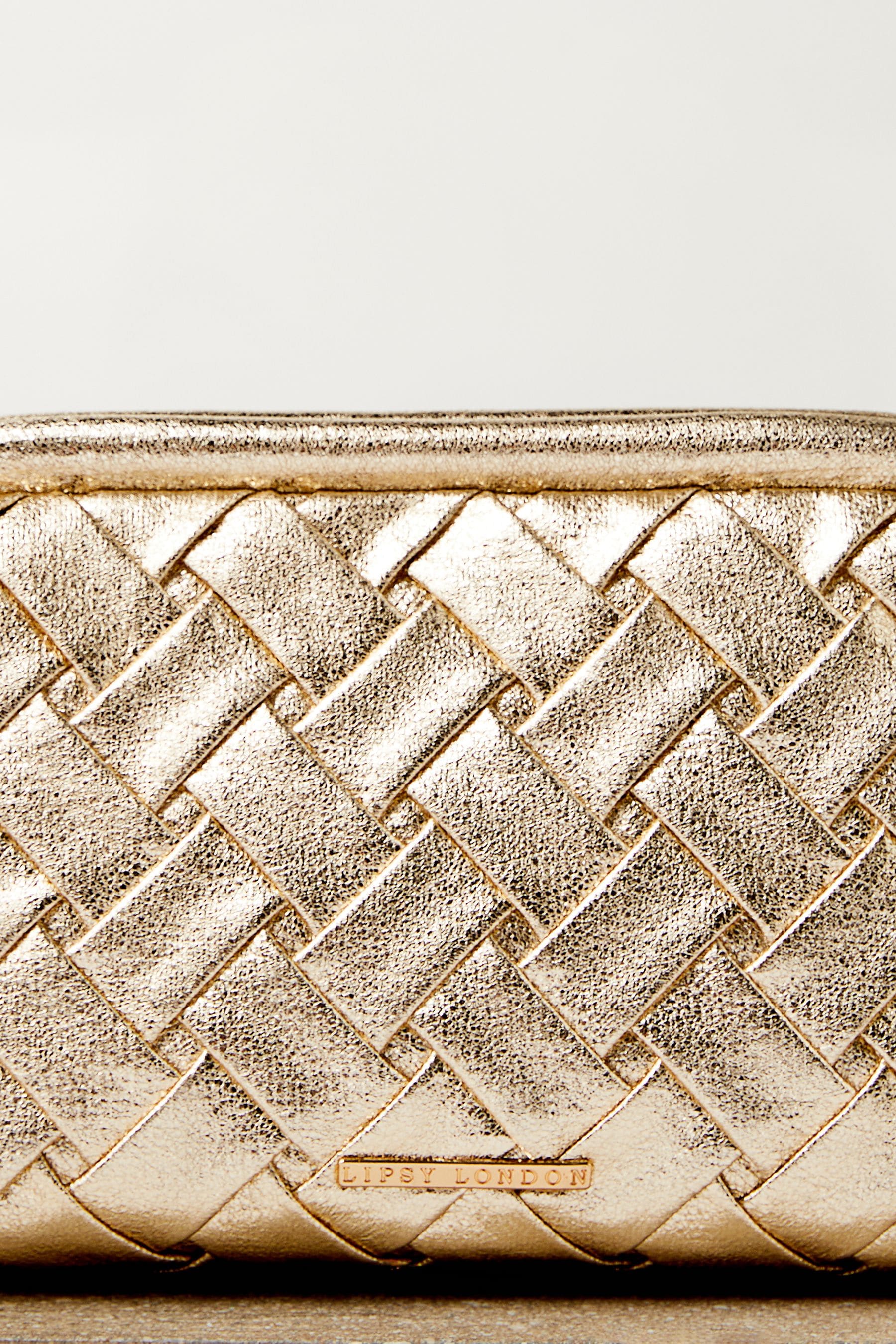 Gold pouch clutch new arrivals