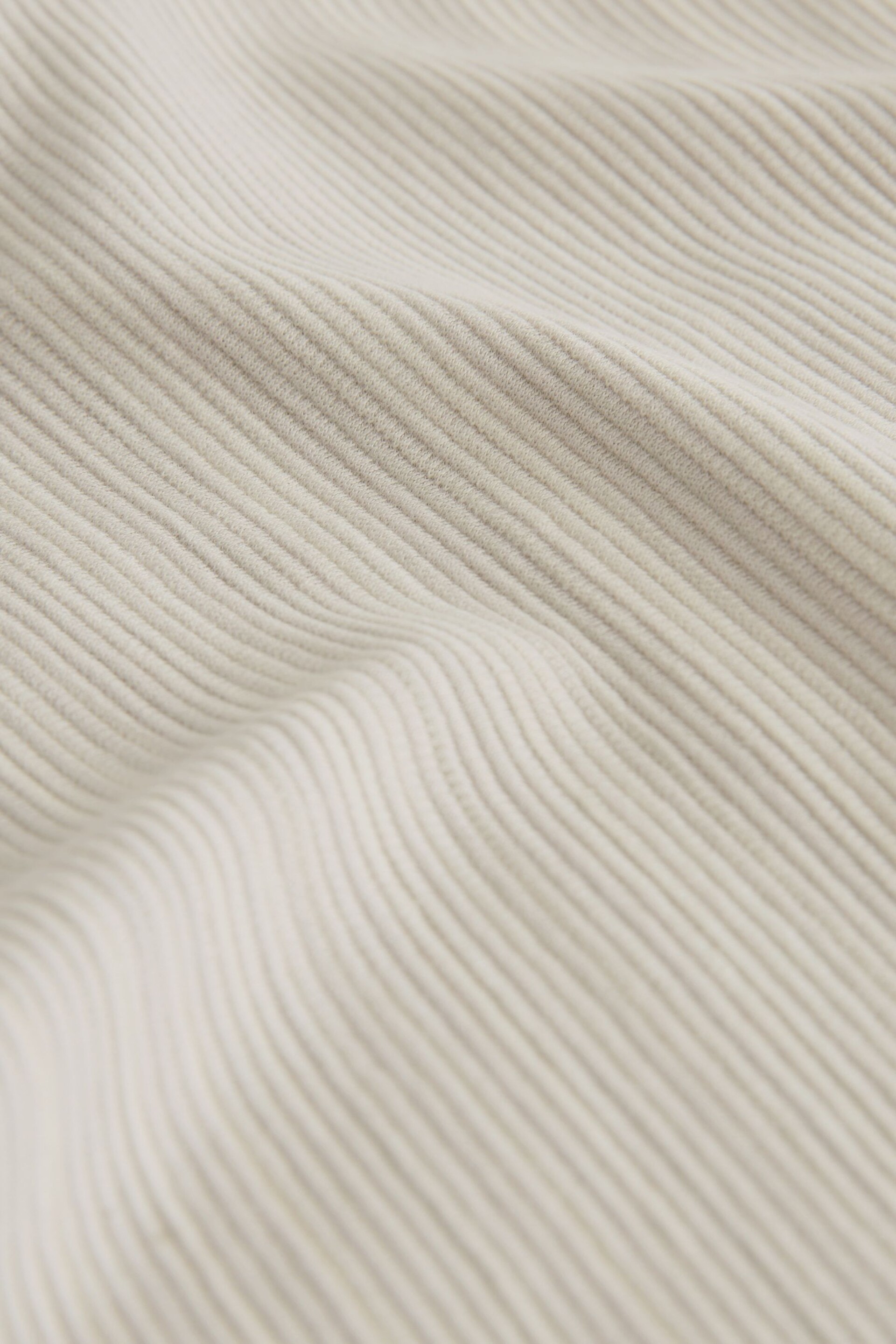 Grey Textured Zip Pocket Jersey Shorts - Image 9 of 9
