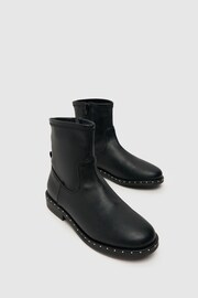 Schuh Coffee Stud Black Boots - Image 3 of 4