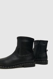 Schuh Coffee Stud Black Boots - Image 4 of 4