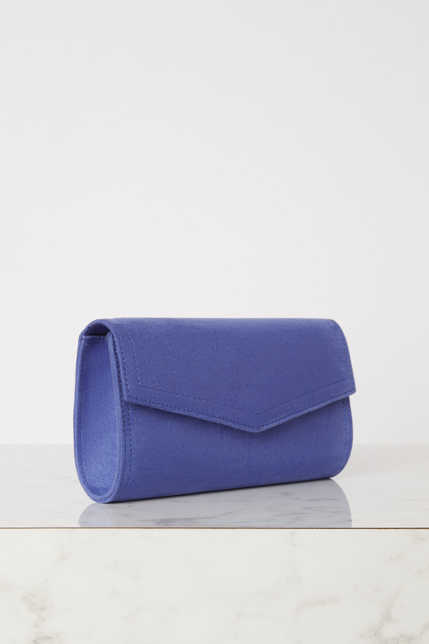 Buy Lipsy Cobalt Blue Foldover Ocassion Envelope Clutch Bag from Next Ireland