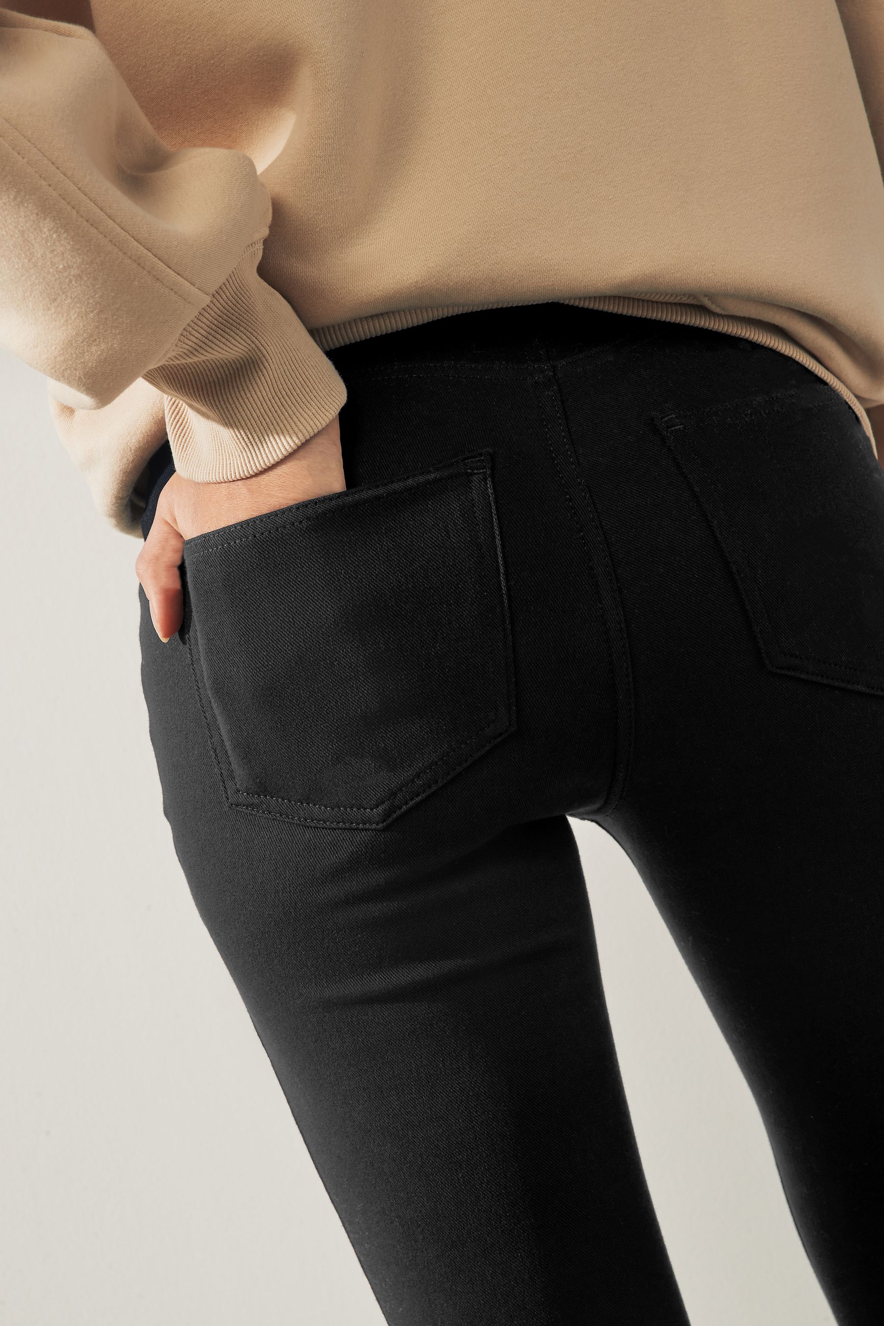 Next jersey cropped leggings shop