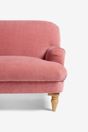 Laura Ashley Baron Chenille Old Rose Pink Sofa - Image 7 of 7