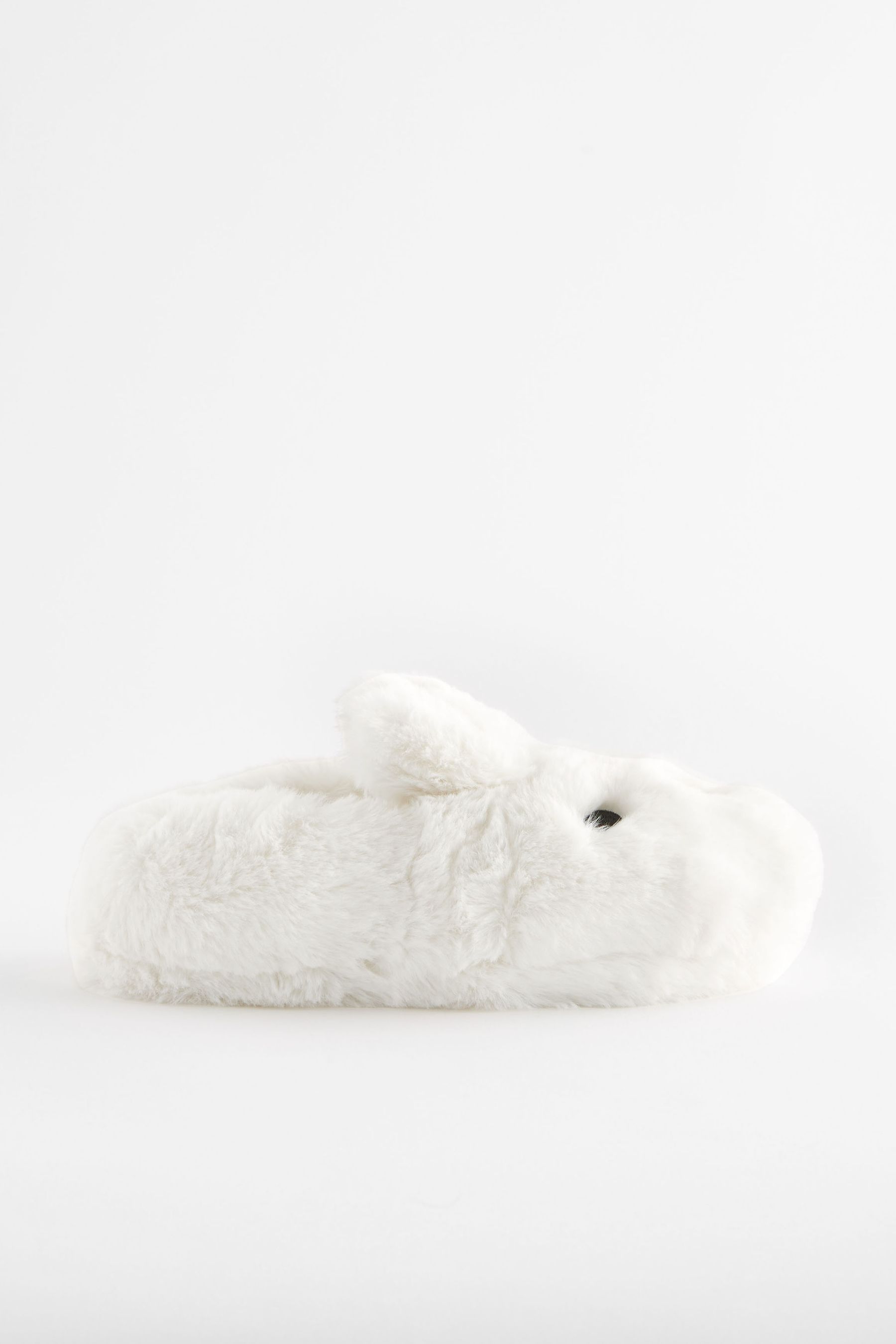 Buy White Bunny Rabbit Slippers from Next Australia