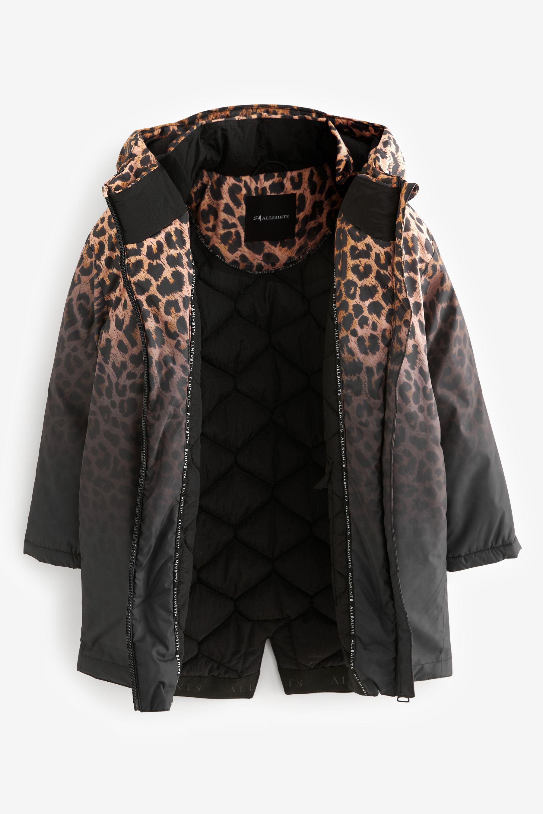 Buy smALLSAINTS Leopard Girls Coat from the Next UK online shop