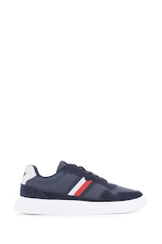 Tommy Hilfiger Blue Mix Stripes Sneakers - Image 3 of 4