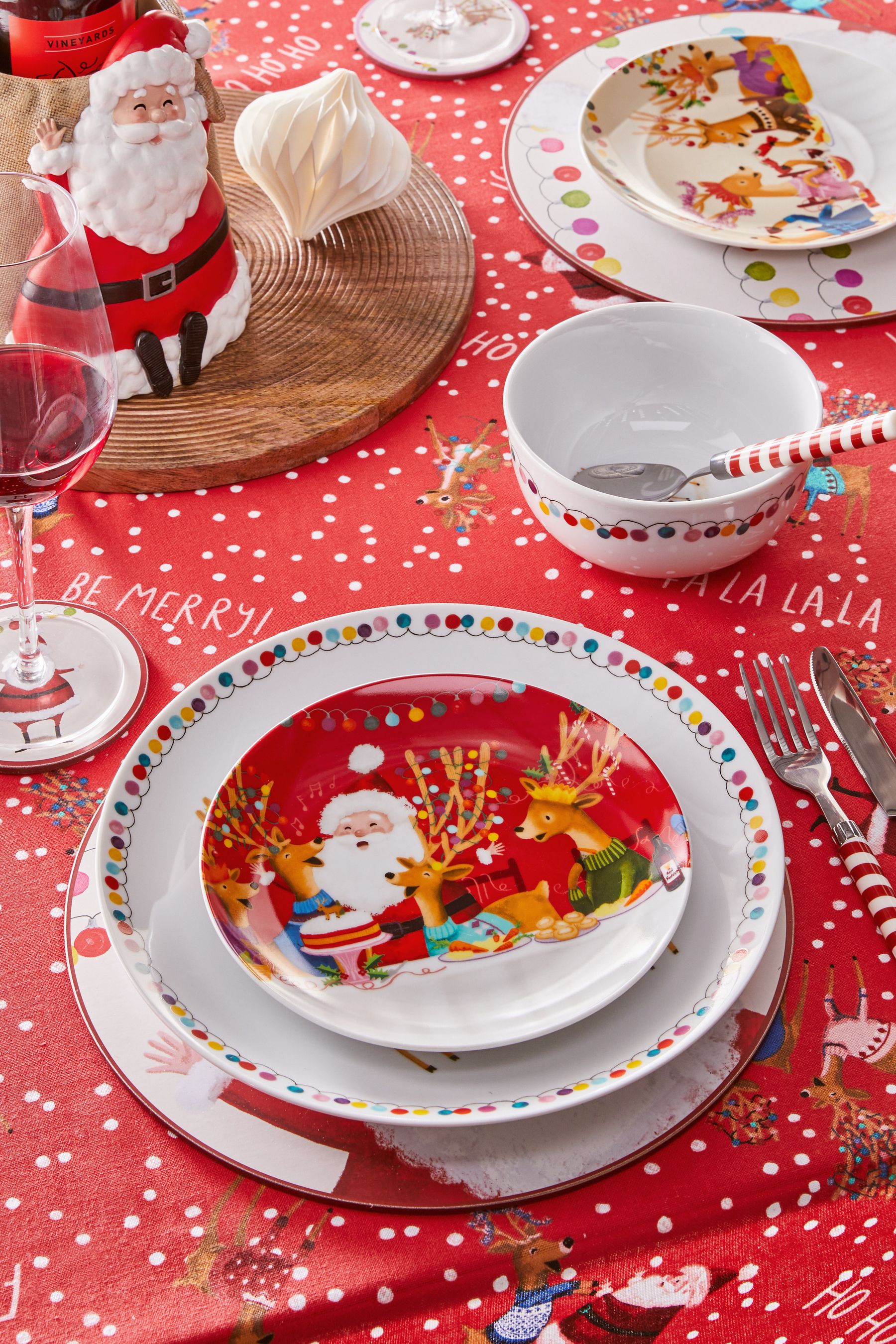 Christmas dinner set best sale