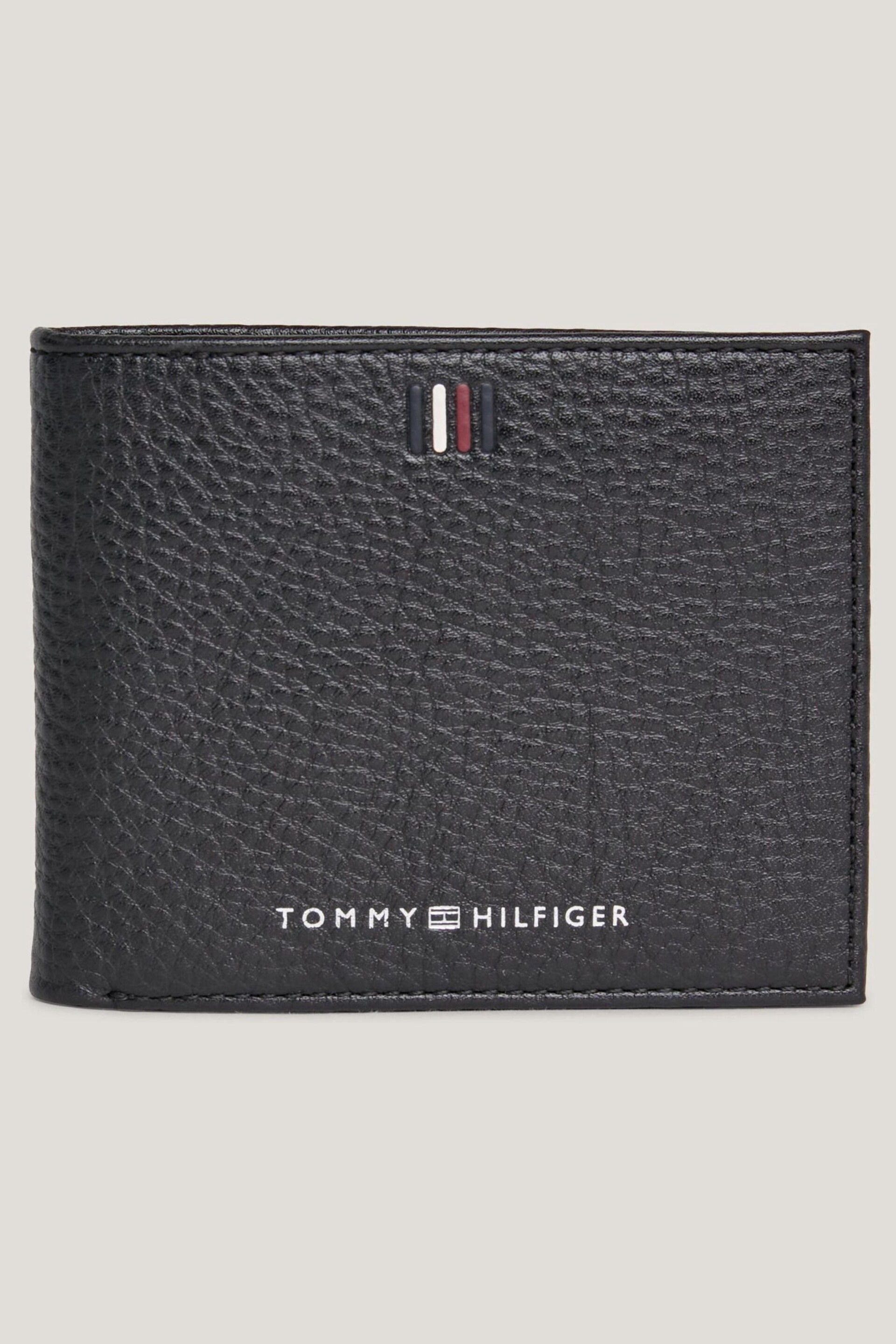 Tommy Hilfiger Central Black Mini Card Wallet - Image 1 of 3