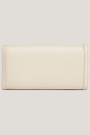 Tommy Hilfiger City Compact Flap Cream Wallet - Image 2 of 3