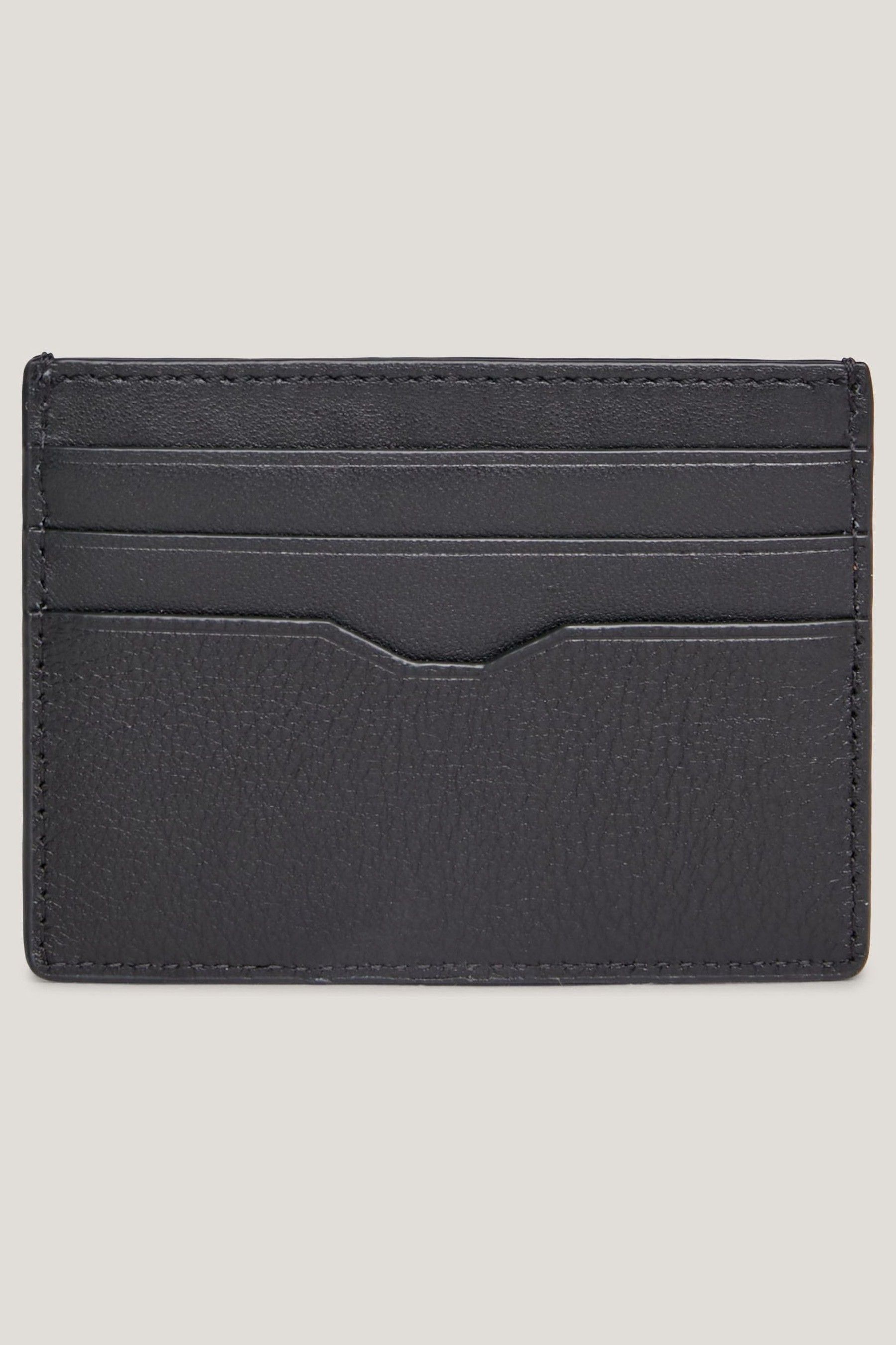 Tommy Hilfiger Black Central Card Holder onesize Mens