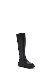 KG Kurt Geiger Black Tegan Sock Knee Boots - Image 2 of 4