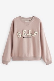 self. Neutral Sweatshirt - Image 7 of 8