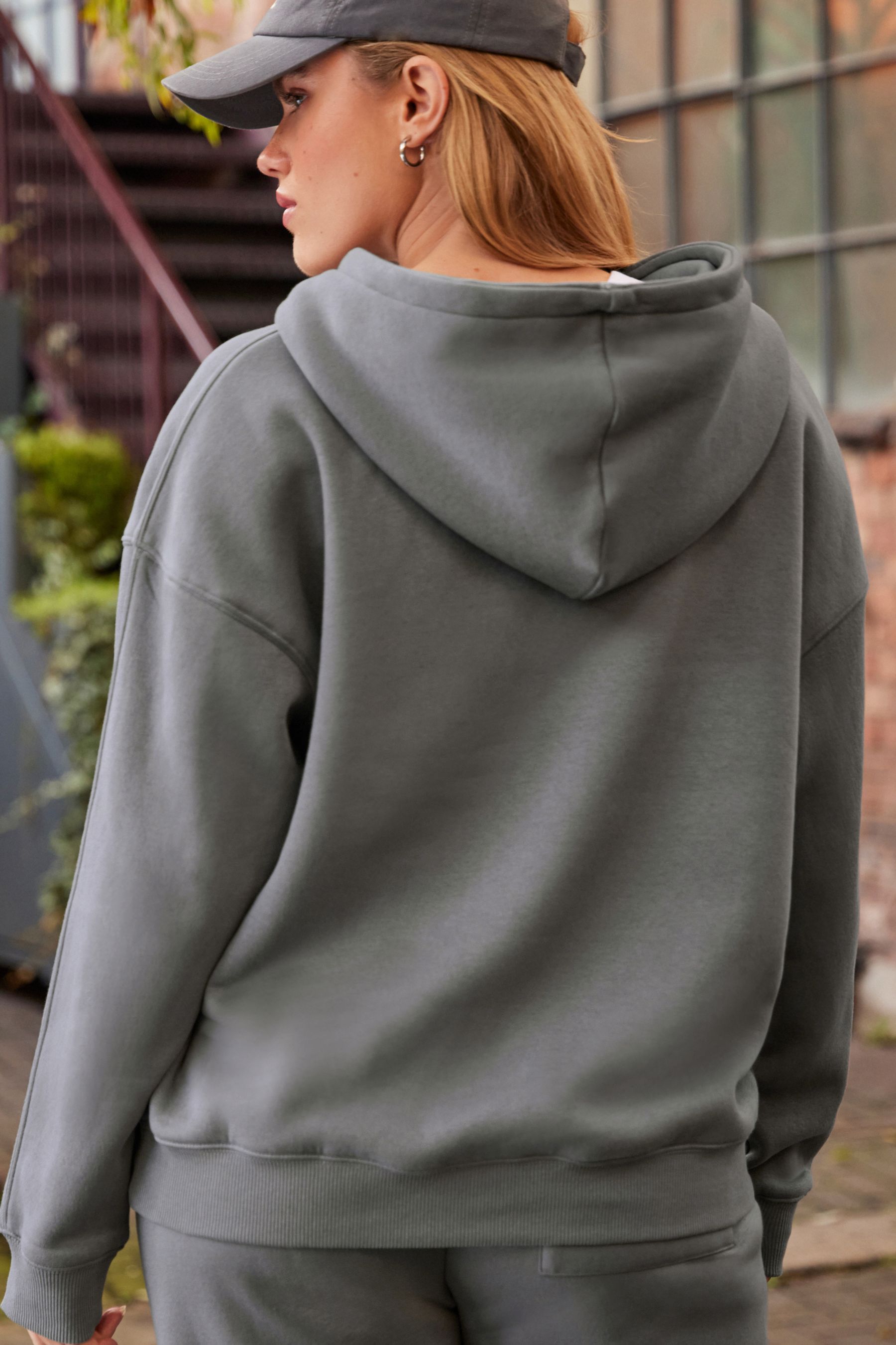 Buy Self. Grey Hoodie from the Next UK online shop