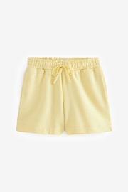 self. Yellow Sweat Shorts - Image 7 of 9