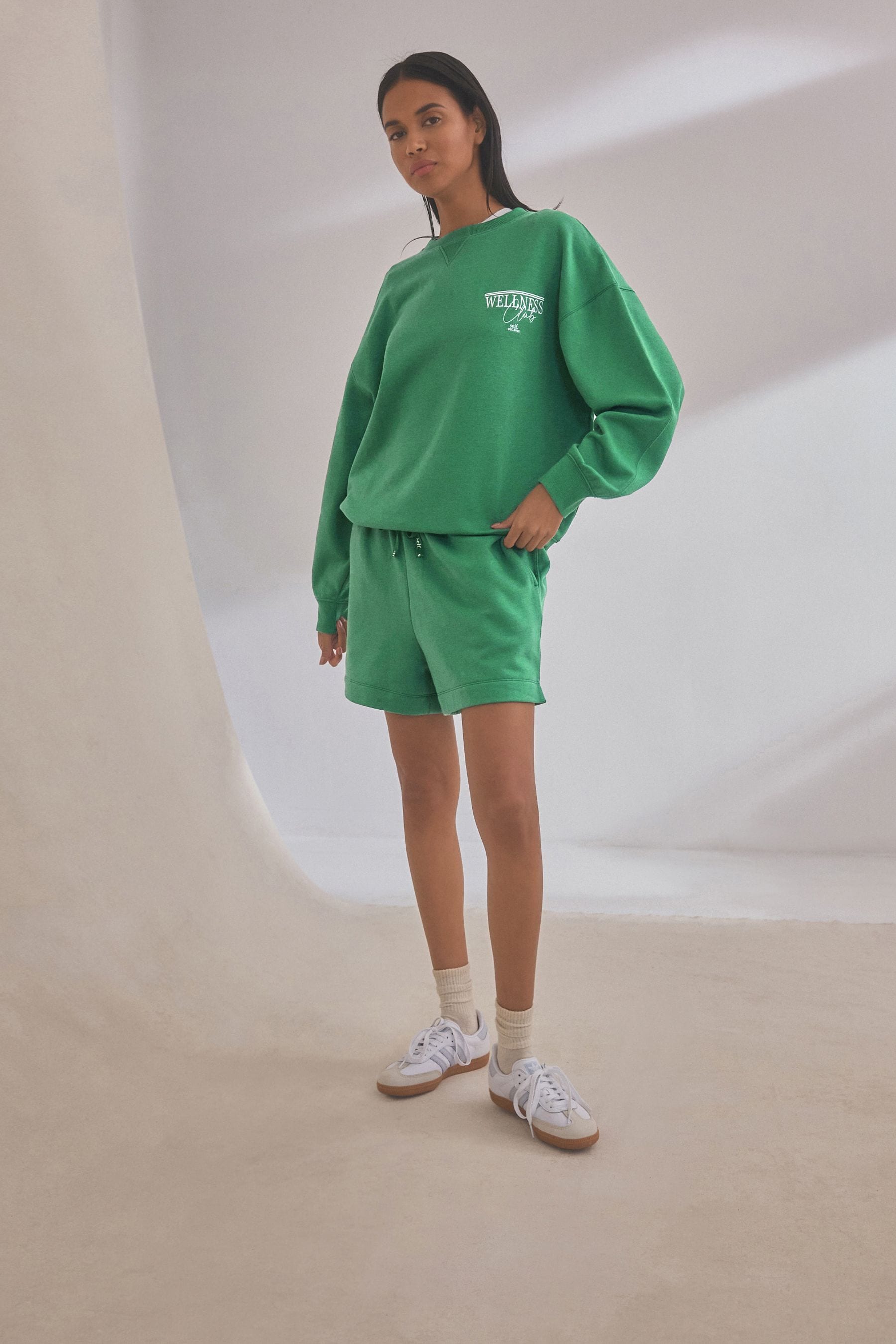 Buy self. Green Sweatshirt from Next Luxembourg