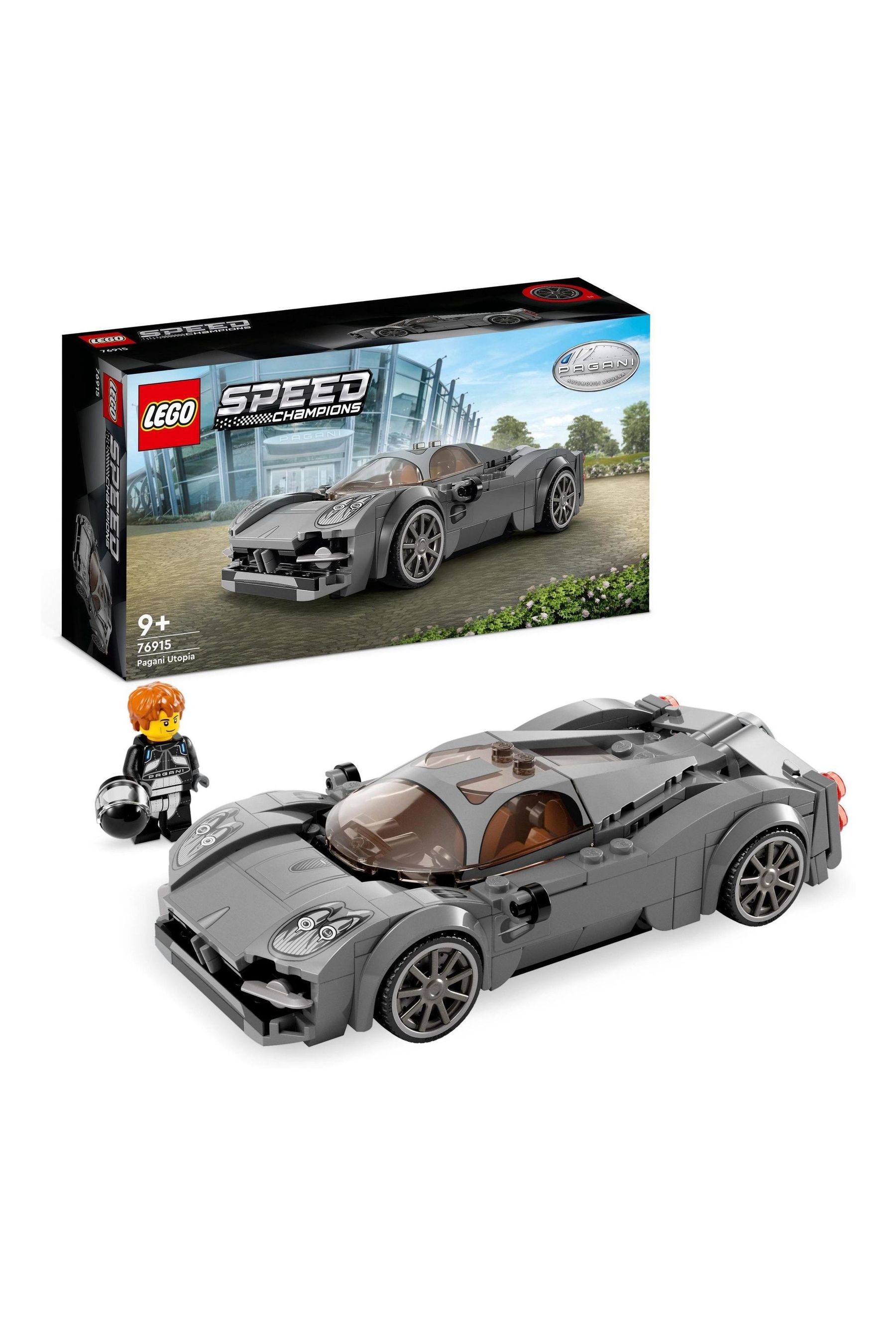 Buy LEGO Speed Champions Pagani Utopia Model Race Car Set from Next Luxembourg