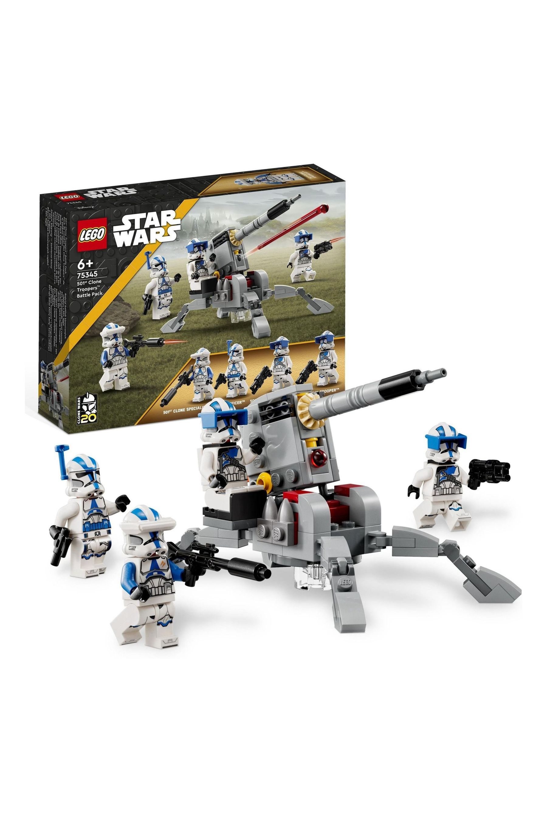 LEGO Star Wars 501st Clone Troopers Battle Pack Set 75345 from Next Latvia