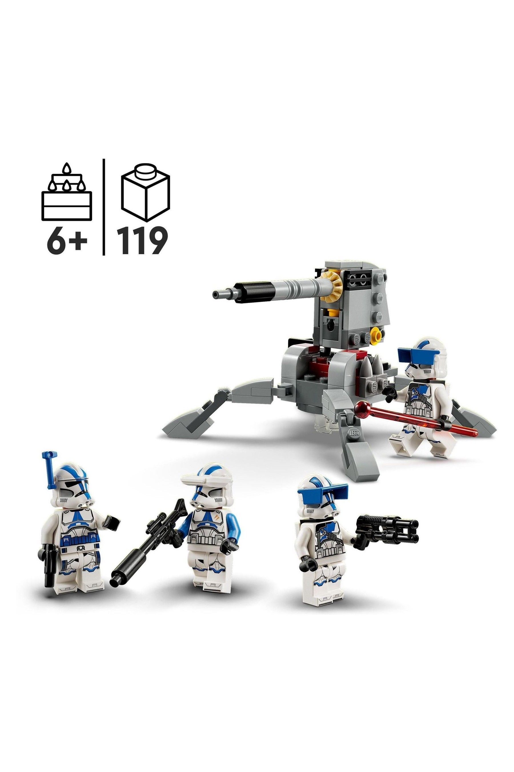 Buy LEGO Star Wars 501st Clone Troopers Battle Pack Set 75345 from the Next UK online shop