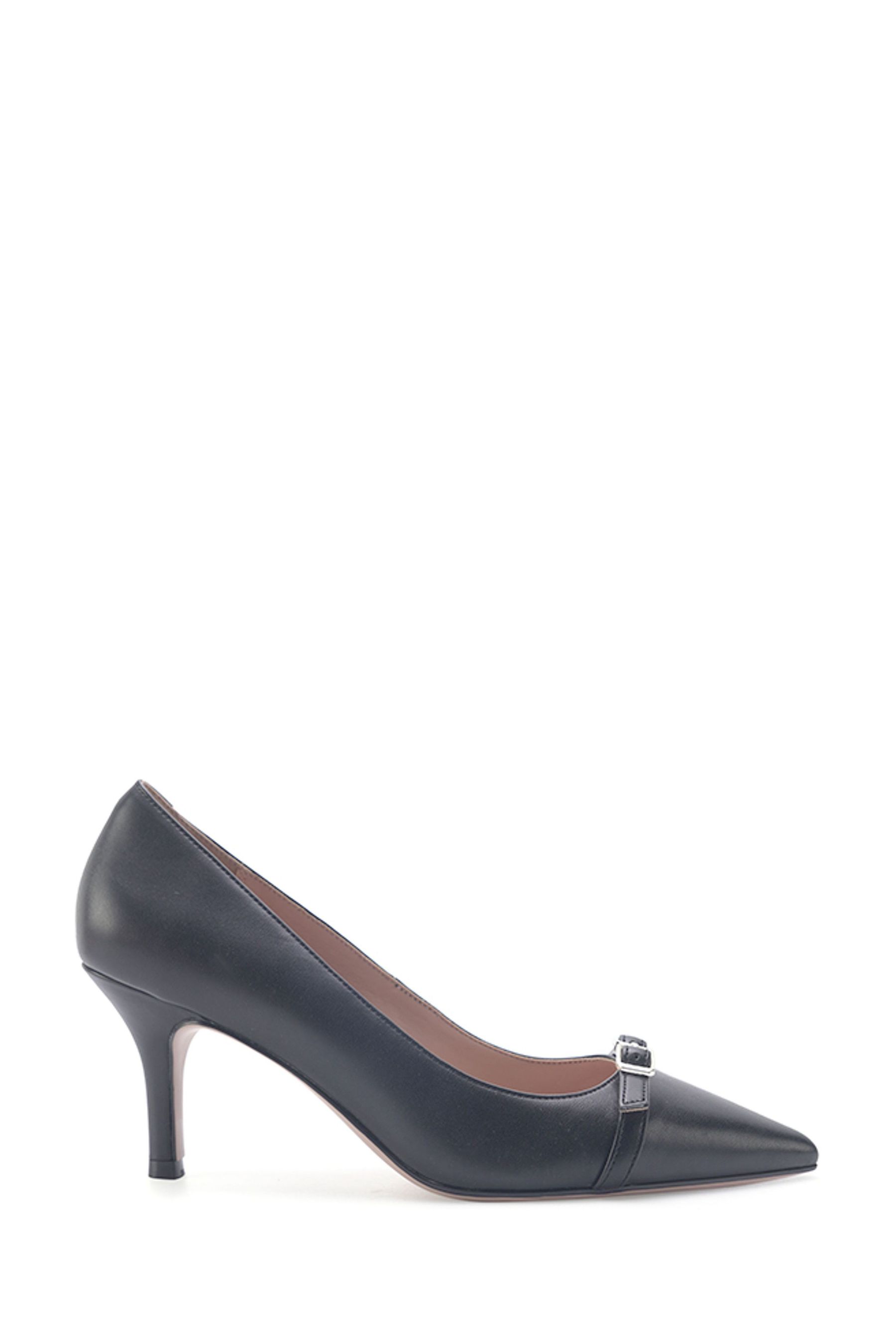 Nine west black court shoes on sale