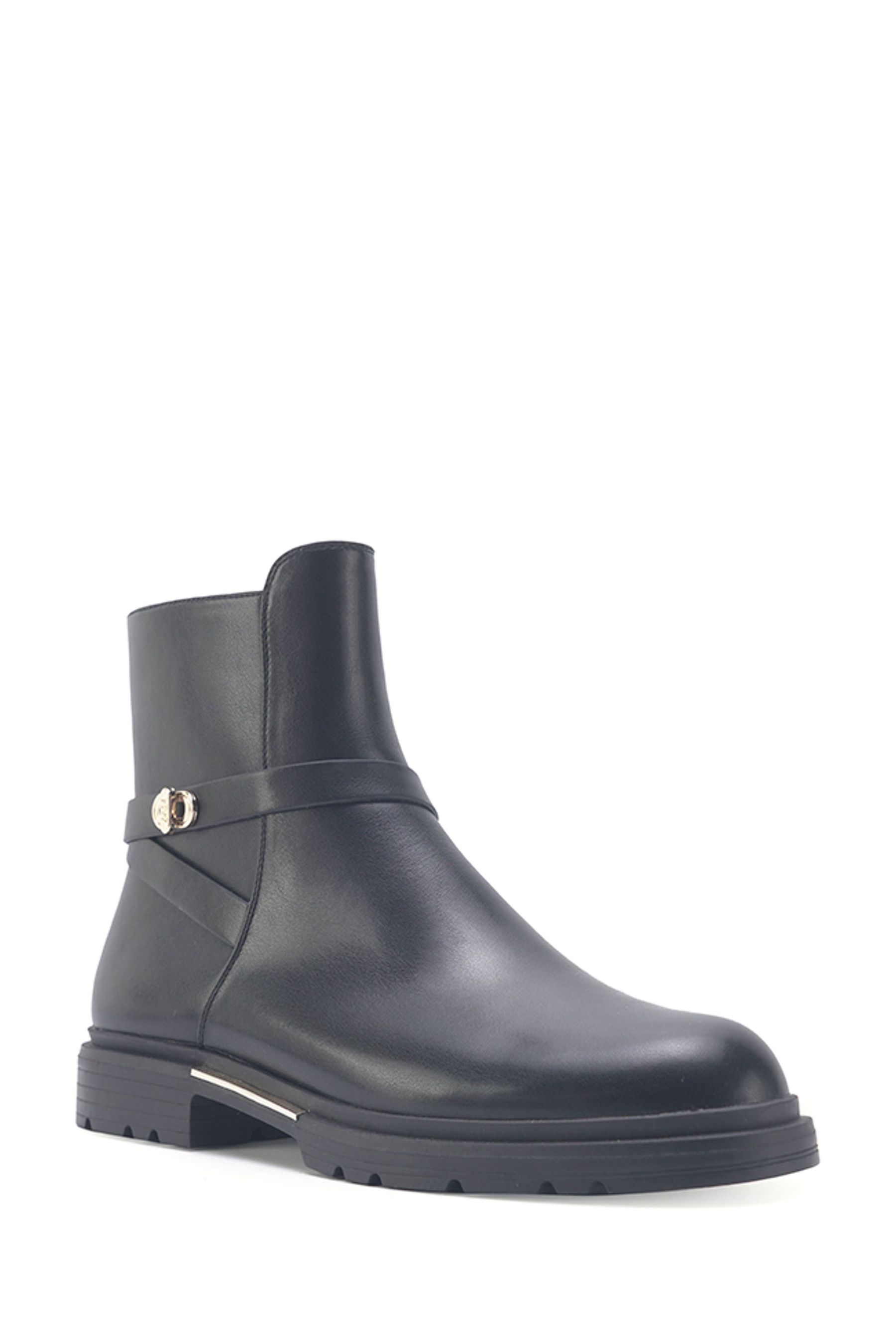 Buy Nine West Womens Delenah Black Ankle Boots with Zipper from the Next UK online shop