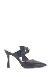 Nine West Womens 'Mina' Spool Heel Court Black Shoes - Image 1 of 3