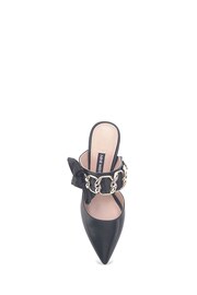 Nine West Womens 'Mina' Spool Heel Court Black Shoes - Image 3 of 3