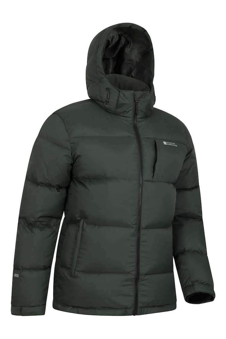 Mountain Warehouse Light Green Frost II Mens Extreme Water Resistant Down Jacket - Image 2 of 6