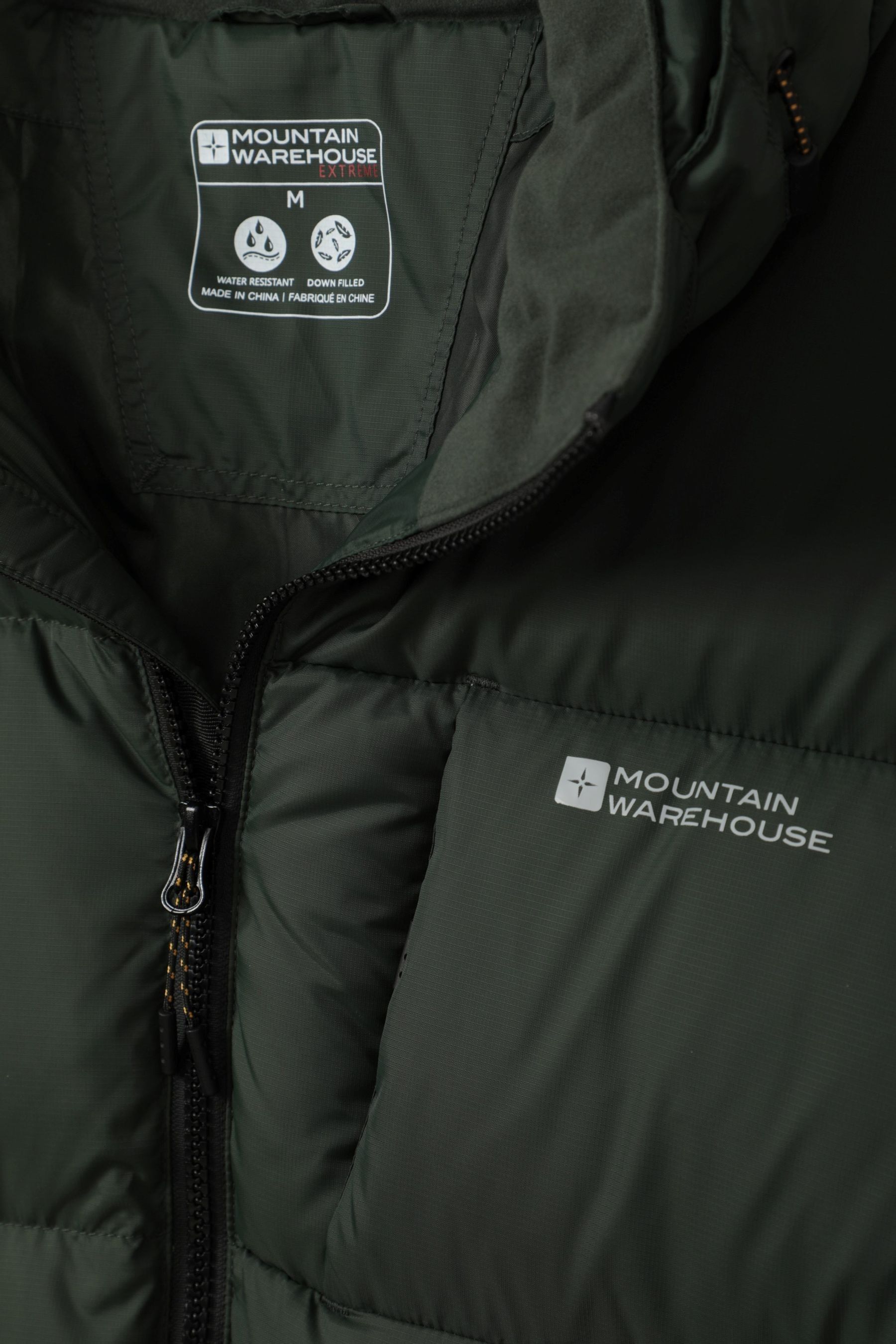 Buy Mountain Warehouse Light Green Frost II Mens Extreme Water Resistant Down Jacket from Next Germany