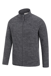 Mountain Warehouse Grey Mens Snowdon II Fleece Full Zip Jacket - Image 4 of 4