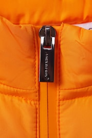 Reiss x McLaren F1 Team Papaya 3-9 yrs McLaren F1 Hybrid Quilt and Knit Gilet - Image 11 of 12