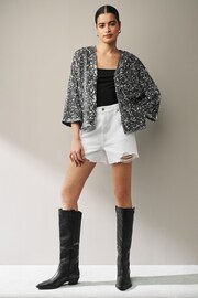 Silver Sequin Jacket - Image 2 of 6