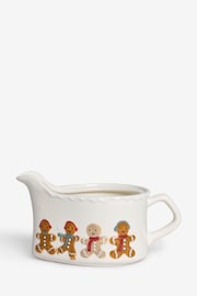 Natural Gingerbread Stacking Gravy Boat and Condiment Pot Set of 2 - Image 6 of 7