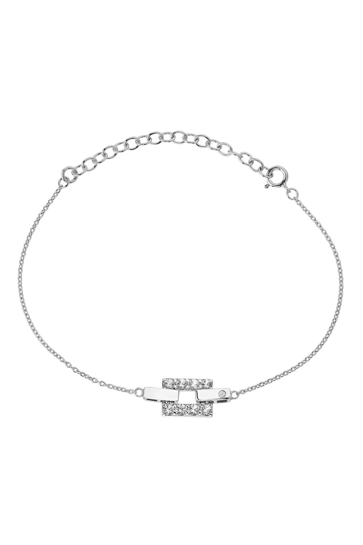 Hot Diamonds Silver Tone Echo Bracelet - Image 1 of 3