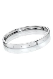 Hot Diamonds Silver Tone Much Loved Bangle - Image 1 of 3