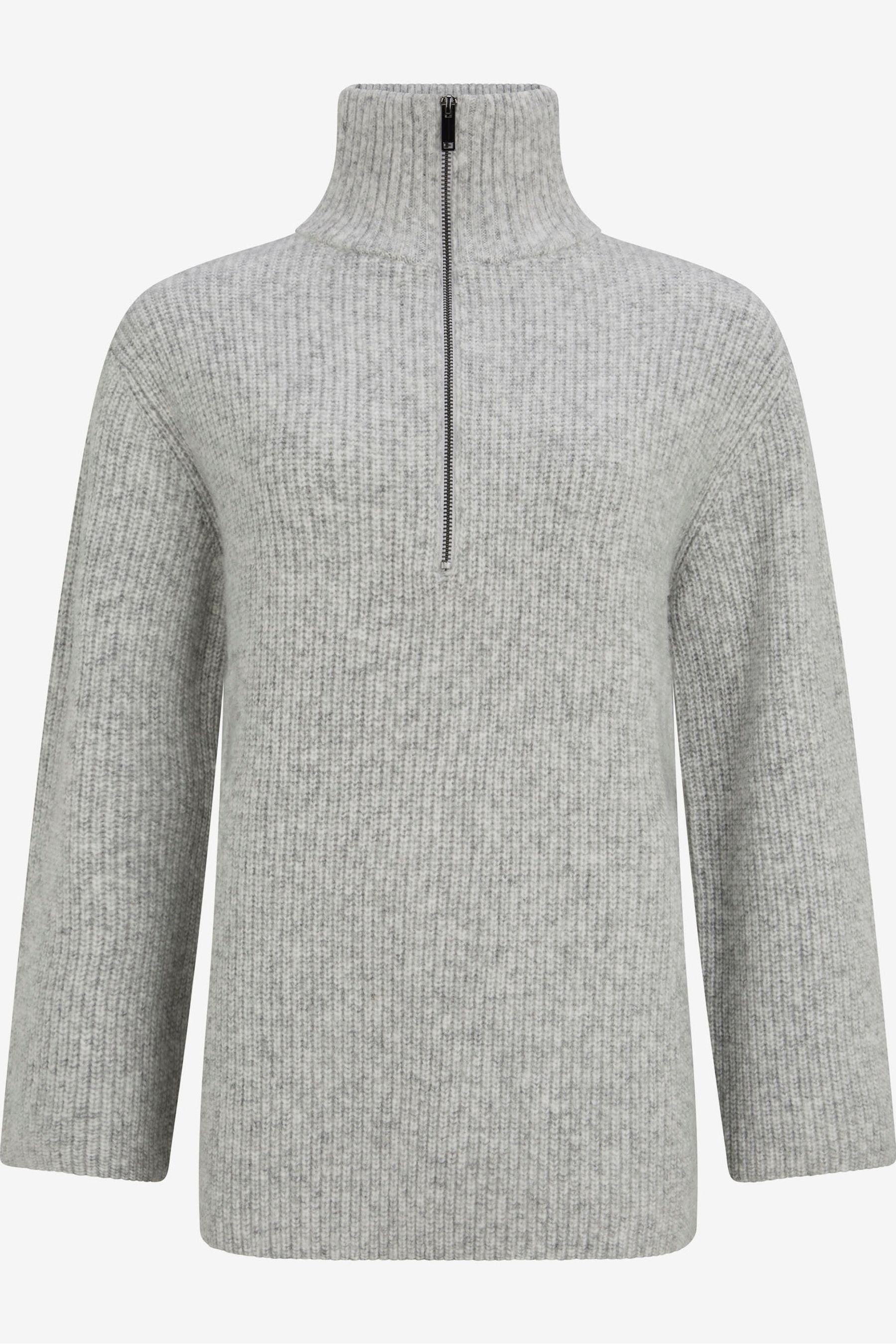 Zip collar jumper outlet