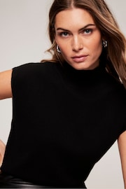 Mint Velvet Black Sleeveless Top - Image 5 of 7