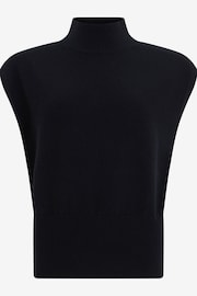 Mint Velvet Black Sleeveless Top - Image 7 of 7