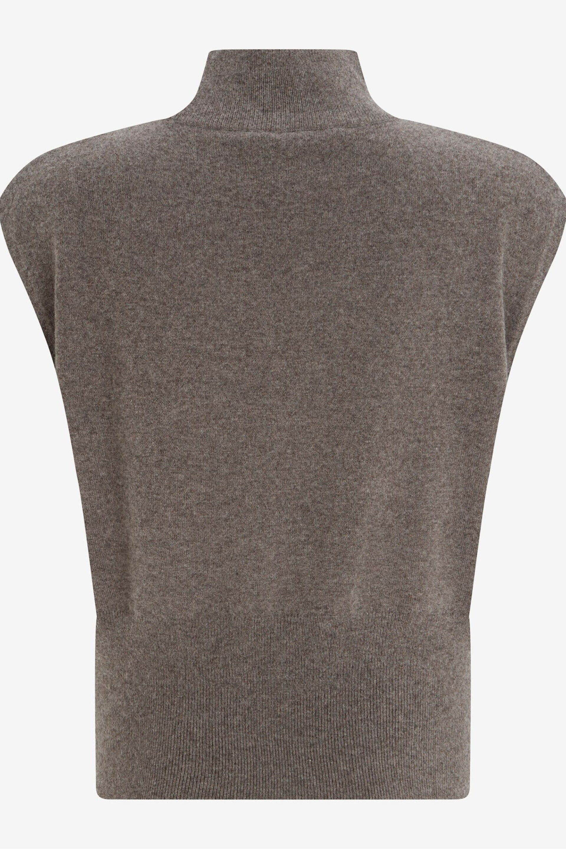 Mint Velvet Grey Sleeveless Top - Image 6 of 6