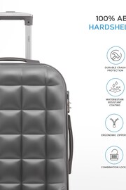 Flight Knight Medium Check-In & Small Carry-On Bubble Hardcase Travel Black Luggage Set of 2 - Image 2 of 5